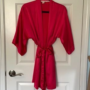 Victoria Secret’s Satin Pink Robe